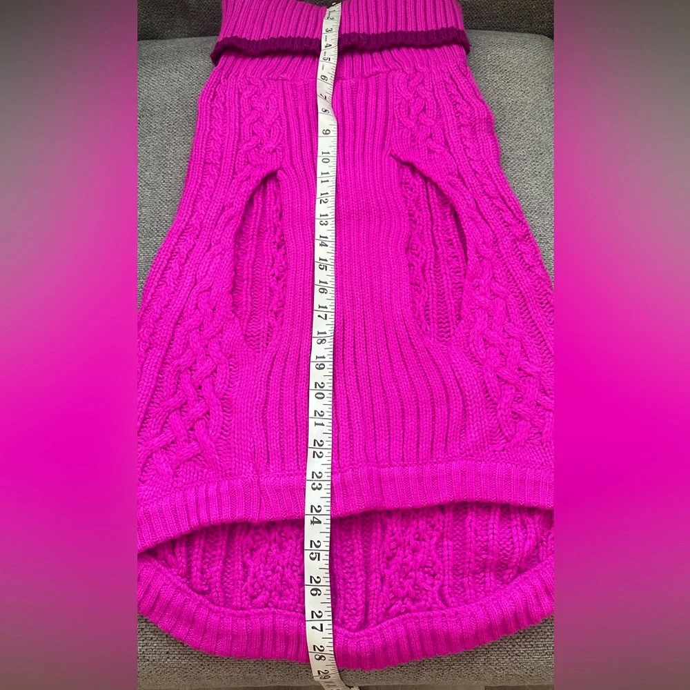 Pink Dog Sweater size XL